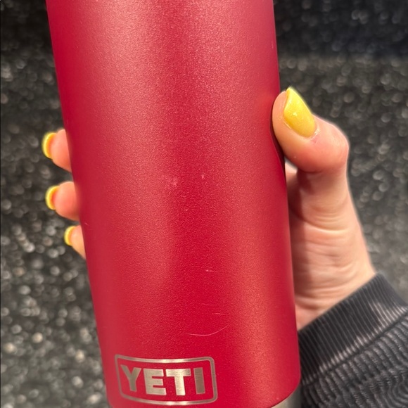 YETI 18oz Red Travel Mug - Picture 9 of 10